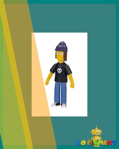 The Simpsons Jimbo Jones 2.5-Inch Action Figure – Springfield Elementary’s Premier Bully