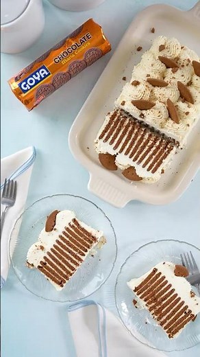 Chocolate Maria Cookie Icebox Cake