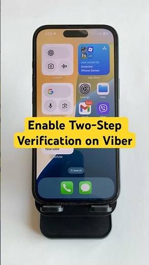 How to Enable Two‑Step Verification on Viber (iOS & Android) – 2025 Security Guide #shorts #viber