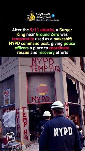 This Burger King Became a Police HQ After 911