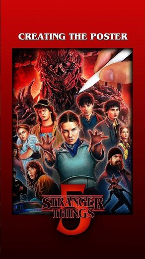 Making the OFFICIAL Stranger Things 5 Poster