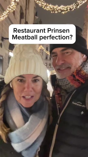 The great meatball challenge continues with Restaurant Prinsen. Welcome greeting, best table in the place, the manager chatting us up - we’re they on to us😜. Incredible experience with beautiful meatballs! Can we have a moment for the butter🧈🧈. We would call them practically perfect 9/10! One more stop on the meatball marathon on NY day 🤪