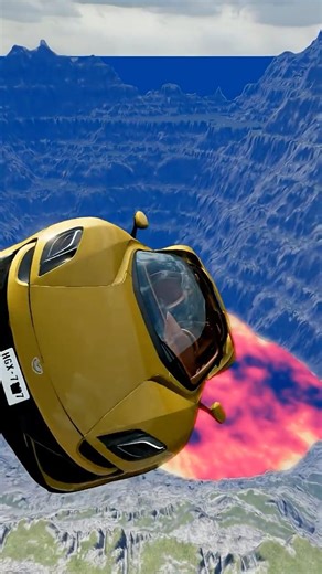 Cars vs Giant Lava Pit – BeamNG.drive #beamng #shorts #beamngdrive #automobile #usa #viral #brasil