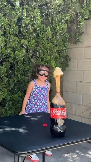 Dry Ice & COCA COLA Explosion!! #science #explosion