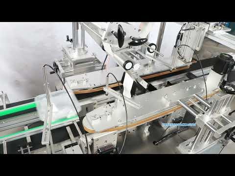 Automatic Ready-To-Eat Salad Container Labeling Machine | 3 Sides Labeling
