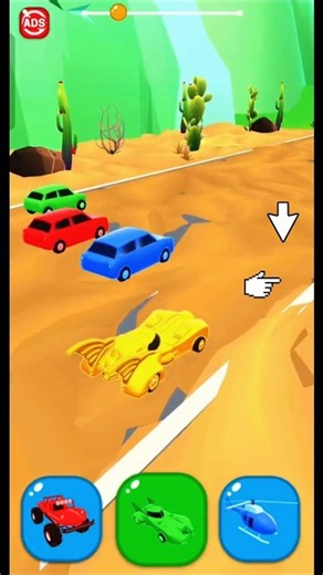 Shape Shifting Race 3D Gameplay, New Level 2880 #shapeshifting #gameplay #shorts