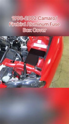 1998-2002 Camaro/Firebird Aluminum Fuse Box Cover