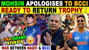 3.6M views · 40K reactions | BREAKING MOHSIN NAQVI APOLOGISES TO BCCI | READY TO RETURN ASIA CUP TROPHY | PAK ANGRY REACTION #INDvPAK #AsiaCup2025 #SanaAmjad #mohsinnaqvi #jaishah #teamindia #tilakvarma #AbhishekSharma #suryakumaryadav #salmanaliagha #AsiaCupFinal | Sana Amjad | Facebook