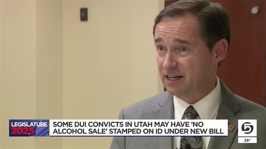Some DUI convicts in Utah may have 'no alcohol sale' stamped on ID under new bill