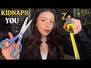 ASMRtist Kidnaps you (invisible clips, spit painting, phantom flash, measuring…)