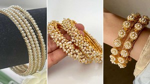 6 Pearl Bangle Set Designs | Herzindagi
