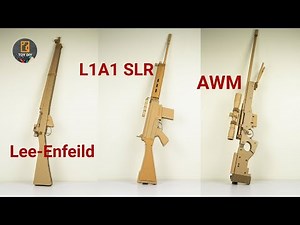 Three British Sniper Rifles | Lee-Enfeild - L1A1 SLR - AWM