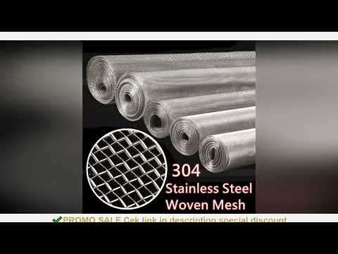 304 Stainless Steel Filter Mesh Screen 4-500 Mesh Stainless Steel Woven Mesh Metal Wire Mesh Screeni