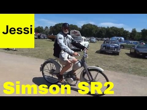 Experience the Iconic Sound of a DDR Moped: Simson SR2 Sound