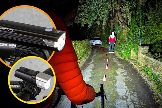 road.cc front bike lights Beam Test 2024/25 — our big Beam Comparison Engine is live to help you choose the best front light for your riding