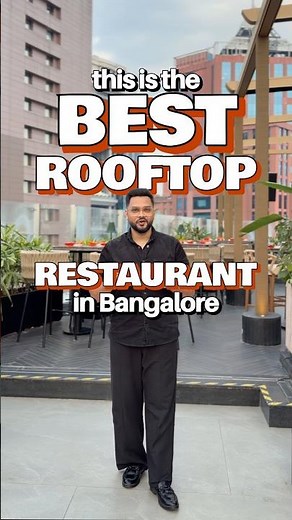 Best Rooftop Restaurants in Bangalore for Couples – Romantic Sunset Views & Date Night #eatwithzafir