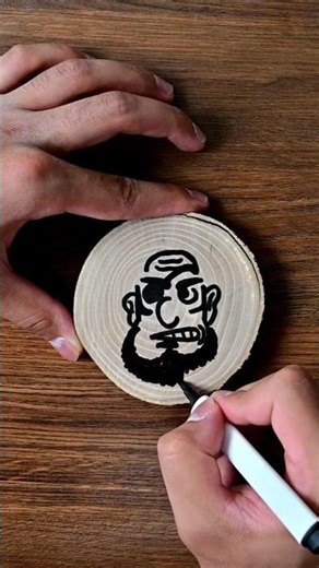 PIRATE CARICATURE 🏴‍☠️ #drawing #caricature #shorts