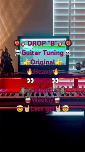 Original Heavy Metal Music - Guitar - Drums - HEAVY AF - DROP B #heavymetal #music #guitar