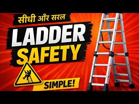 A Type Ladder Safety Training | Ladder Use Karne Se Pehle Ye Zaroor Dekho ⚠️