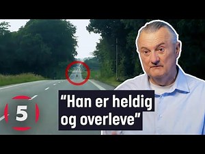 Motorcyklist heldig at overleve vanvittig kørsel! | Fanget På Politiets Kamera | Kanal 5 Danmark