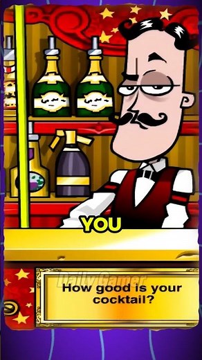 The SECRET Divine Ending in Bartender Mix! 🍸✨#gaming #shorts