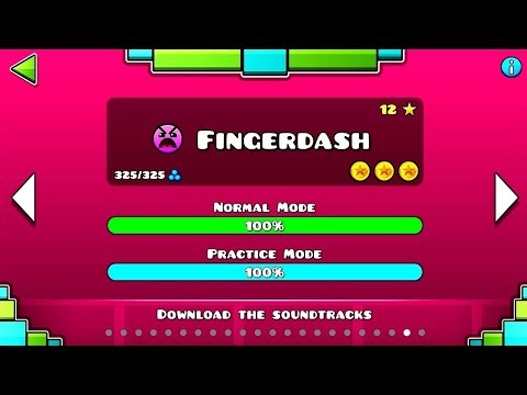FINGERDASH FULL VERSION -GEOMETRY DASH