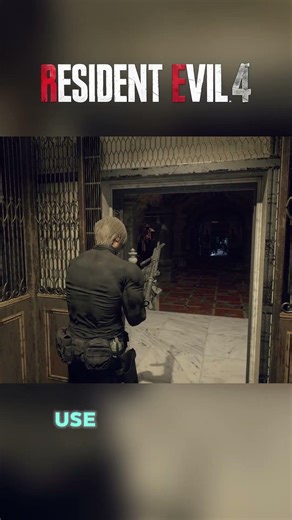 The Merciless Knight Is Actually Easy | RE4 Remake #residentevil #shorts