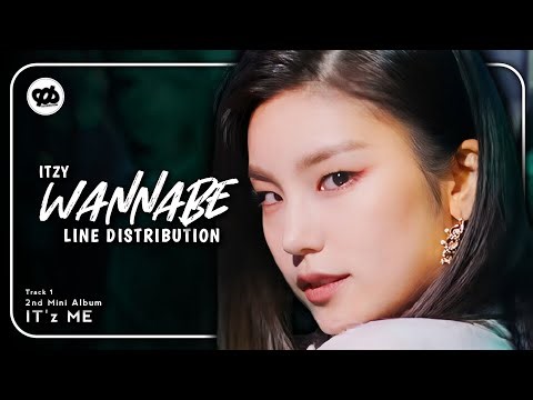 [Version 1] "WANNABE" by ITZY [있지] - Line Distribution
