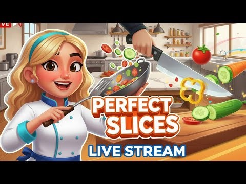 Live 🔴 perfect slices 🔪🍅 (Part-187) #shorts #live #perfectslice #trending #asmr #cuttinggame
