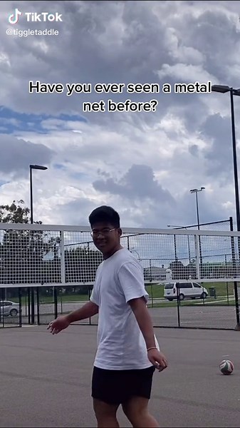 Metal net?!? #volleyball #haikyuu #fypシ #fyp