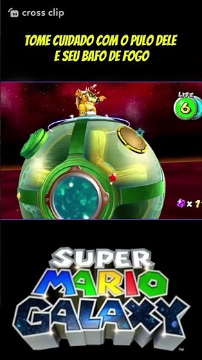 Tip - Super Mario Galaxy - How to defeat the boss Bowser