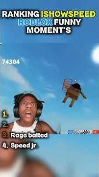 Top 4 most funniest Ishowspeed playing roblox moments😂🔥