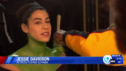 NewsChannel 9 takes a look behind the scenes of 'Wicked' at Syracuse