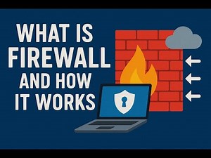 🔥 What is a Firewall? | Explained in Simple Terms for Beginners (2025)