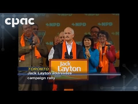 Election campaign flashback: Jack Layton urges past Liberal voters to support NDP – January 14, 2006