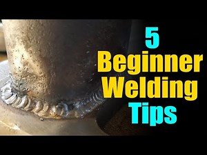 5 Beginner Welding Tips And Tricks | Gasless Flux Core Welding |