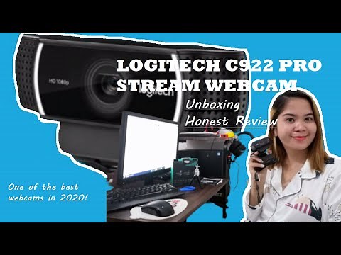 LOGITECH C922 PRO HD STREAM WEBCAM AND MIC TEST | UNBOXING | 2020