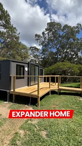 5.5K views · 22 reactions | Our Expander Homes unfold to reveal a fully functional home   Delivered ready to install ⚡ Pre-plumbed and pre-wired ✅ Built for Aussie conditions Comment EXPRESS to find out more! #expanderhome #expressportables #tinyhomeaustralia #modularliving #portablehome #expandablehome #offgridliving | Express Portables | Facebook