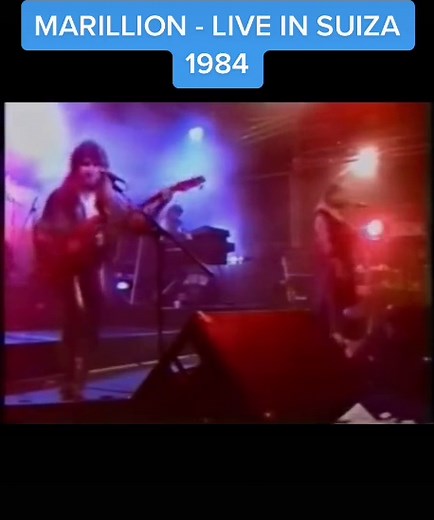 Marillion en Vivo en Suiza 1984: Presentación de Fish