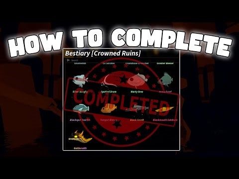 (GUIDE) BESTIARY: CROWNED RUINS - FISCH