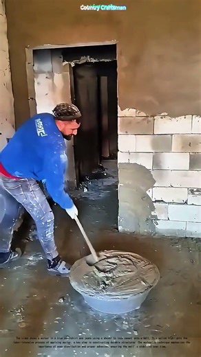 Slinging Cement: Building Foundations with Precision and Power
