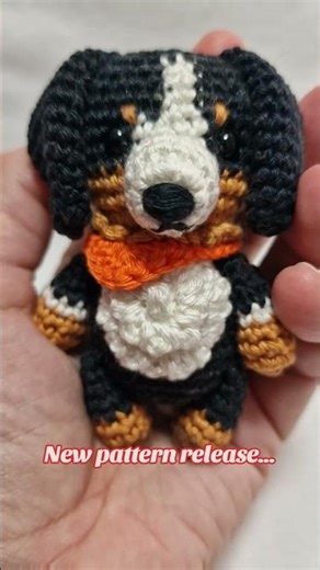 Bernese Mountain PDF Pattern.
