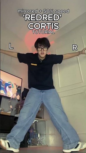 CORTIS (코르티스) 'REDRED' [TUTORIAL] (0.50x Speed) | NHIKZY CALMA #cortis #shorts #viralshorts #kpop