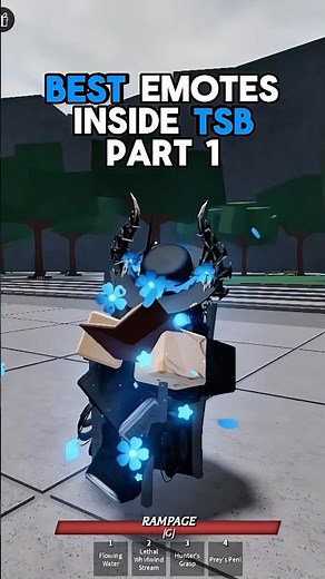 Best EMOTES inside TSB 🕺| The Strongest Battlegrounds #roblox #strongestbattlegrounds #pvp
