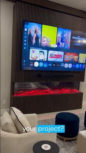 Entertainment Center with Fireplace