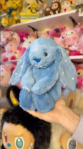 Let’s complete my custom blue twinkle bunny jellycat ⭐️🩵💙 #jellycat #customized #star #diy