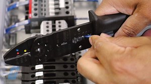 GalcoTV demonstrates how to use Panduit's CT-100A Multi-Tool Crimper....