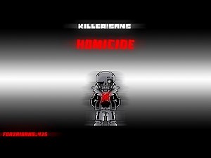 [Killer!Sans/Undertale : Something New] Homicide - Cover v2 -