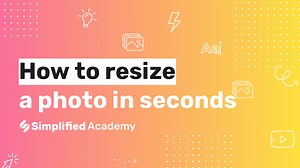 How to resize a photo in seconds