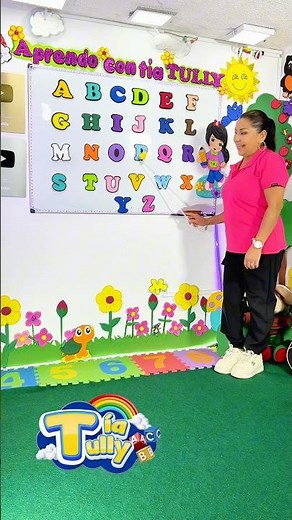 El abecedario en inglés #educacióninfantil #cancióninfantil #aprendercantando